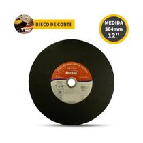 Disco De Corte 12 Polegadas P/ Ferro Mister 304mm Disco De Corte 12 Polegadas P/ Ferro Mister 304mm