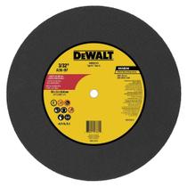 Disco De Corte 14" Dw80143 Dewalt Aço Carbono E Inox 355,6 Mm 2,5 Mm Disco De Corte 14" Dw80143 Dewalt Aço Carbono E Inox 355,6 Mm 2,5 Mm