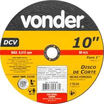 Disco de Corte 254,0X3,2X25,40 DCV - Vonder