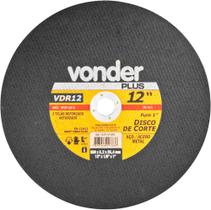 Disco de corte 300,0x3,0x25,40 2 telas para aço carbono vdr02 - Vonder Plus