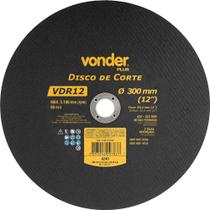 Disco De Corte 300mm X 3.2mm X 25.4mm VDR12 Vonder Plus Disco De Corte 300mm X 3.2mm X 25.4mm VDR12 Vonder Plus