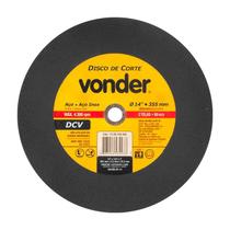 Disco de corte 355 mm x 3,2 mm x 25,40 mm dcv vonder Disco de corte 355 mm x 3,2 mm x 25,40 mm dcv vonder