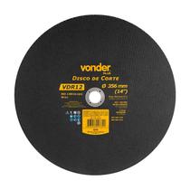 Disco de corte 356 mm x 3,2 mm x 25,40 mm vdr12 vonder plus Disco de corte 356 mm x 3,2 mm x 25,40 mm vdr12 vonder plus