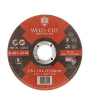 Disco De Corte 4.1/2" 115x1x22mm Pró Cut SC Weld - Unica Unico