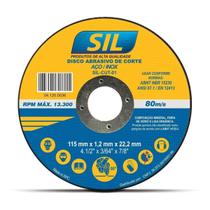 Disco de Corte 4.1/2"x3/64"x7/8" Sil