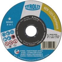 Disco de Corte 41C A46Q-BFB 178x1,6x22,23mm - 34314641 - TYROLIT