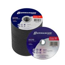 Disco de Corte 7 Pol. Dci 10 180x1,6mm X 7/8 Pol. Aço/Inox Berwanger - 50 Unidades
