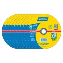 Disco de Corte 7 POL Furado 7/8 AR312 10 Unidades NORTON