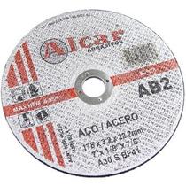 Disco De Corte 7" X 1/8" X 7/8" 2T Ab-2 Alcar Disco De Corte 7" X 1/8" X 7/8" 2T Ab-2 Alcar