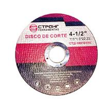 Disco de corte abrasivo 115*1.0*22.23 strong ctd10810115