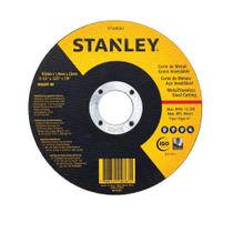 Disco de Corte Abrasivo- Metal/Inox 4 1/2X1,0mmX 7/8 Stanley