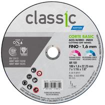 Disco De Corte BASIC Inox 180 X 1,6 X 22,23 - Disco De Corte BASIC Inox 180 X 1,6 X 22,23 -