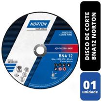 Disco de Corte BNA12 4.1/2x1,6 x 7/8 Norton Disco de Corte BNA12 4.1/2x1,6 x 7/8 Norton
