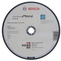 Disco de corte Bosch Standard for Metal 230x3,0mm centro reto