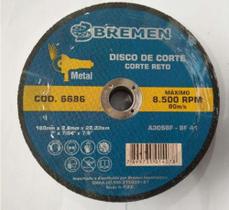 Disco de corte bremen de 7" pacote com 10 unidades Disco de corte bremen de 7" pacote com 10 unidades