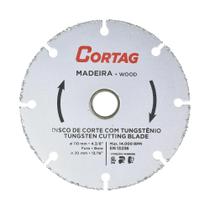 Disco De Corte Com Tungstênio Cortag 110mm X 20mm Disco De Corte Com Tungstênio Cortag 110mm X 20mm
