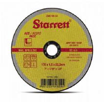 Disco de Corte DAC 180-24 INOX 178 X1.6 X 22.23mm - STARRETT (030178)
