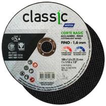 Disco de Corte de Aço Inox Fino 7x1/16x7/8'' Classic - Norton