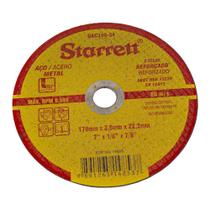 Disco de Corte de Aço Starrett Disco de Corte de Aço Starrett