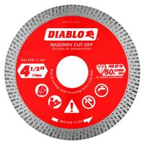 Disco de corte de alvenaria de aro contínuo de diamante Diablo DMADC0450