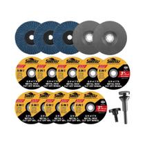 Disco De Corte De Resina De 3 Polegadas (75mm) Com Mandril De Montagem Para Esmerilhadeira Angular