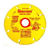 Disco de Corte de Tungstênio 110x20mm DCT110-20 Starrett Disco de Corte de Tungstênio 110x20mm DCT110-20 Starrett