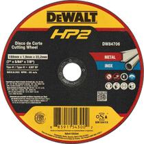 Disco De Corte Dewalt 180 Mm Tipo 41 Para Aço Carbono E Aço Inox Com Grão De Óxido De Alumínio Hp Disco De Corte Dewalt 180 Mm Tipo 41 Para Aço Carbono E Aço Inox Com Grão De Óxido De Alumínio Hp