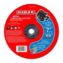 Disco de corte Diablo 7" de metal de 3 mm de espessura 8450 RPM