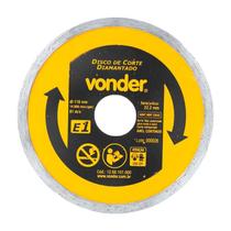 Disco de corte diamantado 110mm e1 furo 22mm vonder Disco de corte diamantado 110mm e1 furo 22mm vonder