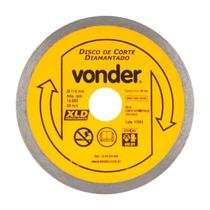 Disco de corte diamantado 110mm p/porcelanato xld vonder Disco de corte diamantado 110mm p/porcelanato xld vonder