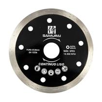 Disco de Corte Diamantado 110X20mm Contínuo Liso Samurai