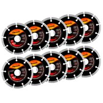 Disco de Corte Diamantado 115mm Segmentado Sparta - KIT 10 UNIDADES