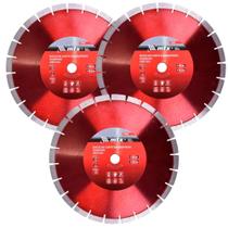 Disco de Corte Diamantado 14 POL Segmentado 3 Unidades MTX Disco de Corte Diamantado 14 POL Segmentado 3 Unidades MTX