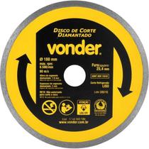 Disco de Corte Diamantado 180 mm Liso Vonder