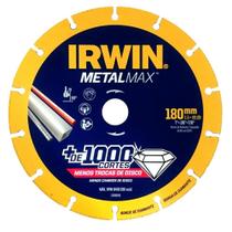 Disco de Corte Diamantado 180mm Profissional MetalMax Irwin