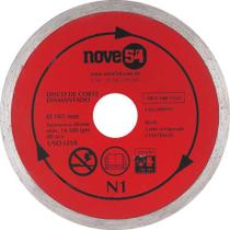 Disco de Corte Diamantado Contínuo 105mm N1 Nove54