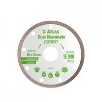 Disco de Corte Diamantado Contínuo 110 mm Atlas