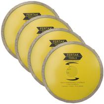 Disco De Corte Diamantado Continuo 110X20Mm Kit 04 Un Disco De Corte Diamantado Continuo 110X20Mm Kit 04 Un