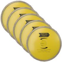 Disco De Corte Diamantado Continuo 110X20Mm Kit 05 Un Disco De Corte Diamantado Continuo 110X20Mm Kit 05 Un