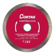 Disco De Corte Diamantado Continuo Cerâmica Eco 110mm Cortag