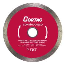 Disco de Corte Diamantado Contínuo ECO 110mm (61548) - Cortag