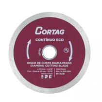 Disco de Corte Diamantado Contínuo ECO 110mm Cortag