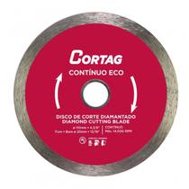 Disco de Corte Diamantado Continuo Eco 110mm x 20mm 61548 Cortag