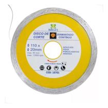 Disco de Corte Diamantado liso 4.1/2 110x20mm Disco de Corte Diamantado liso 4.1/2 110x20mm