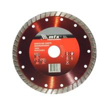 Disco de corte diamantado mtx 180 x 25,4 mm corte seco turbo