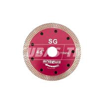 Disco de Corte Diamantado para Porcelanato e Cerâmica 115mm Fino Econômico SG Disco de Corte Diamantado para Porcelanato e Cerâmica 115mm Fino Econômico SG