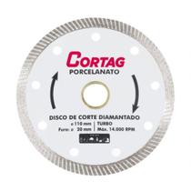 Disco De Corte Diamantado Porcelanato 110mm Cortag.