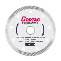 Disco De Corte Diamantado Porcelanato 110mm Cortag. Disco De Corte Diamantado Porcelanato 110mm Cortag.