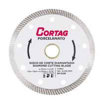 Disco de Corte Diamantado Porcelanato 110mm - CORTAG Disco de Corte Diamantado Porcelanato 110mm - CORTAG