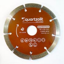 Disco De Corte Diamantado Porcelanato Segmentado Quartzolit
